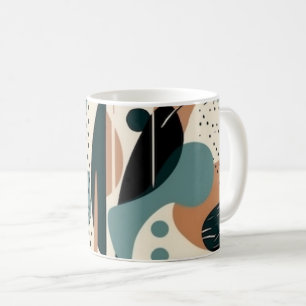 Mug Motif Abstrait sans fil minimal - géométrique (9)