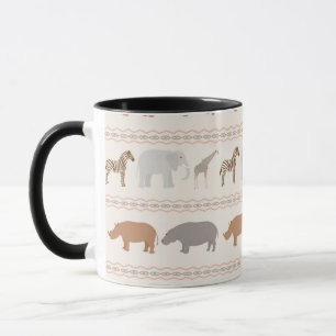 Mug Motif africain 1 d'animaux