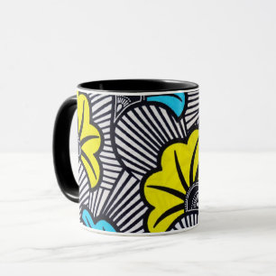 Mug Motif africain de tissu Ankara