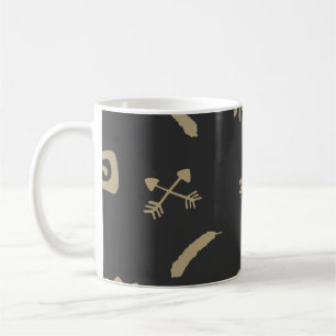 Mug Motif américain transparent