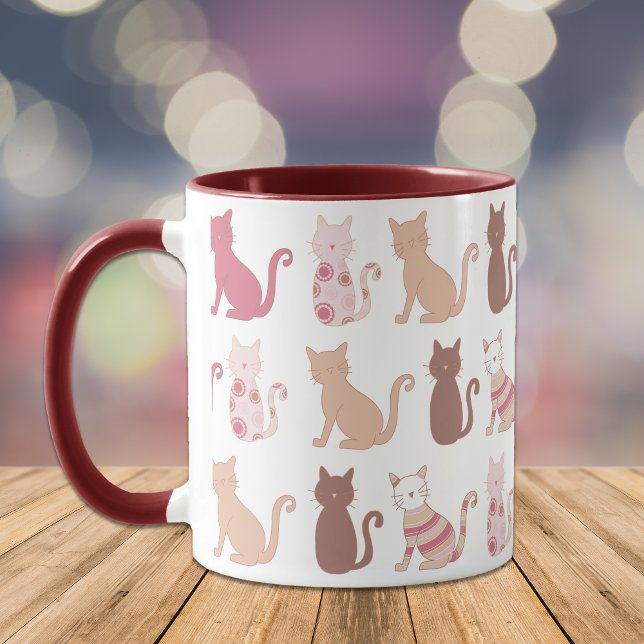 Mug Motif Amoureux des chats (Créateur téléchargé)