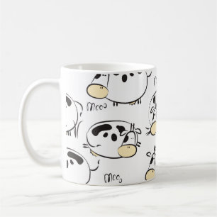 Mug Motif amusant avec des animaux enfantins. Clip vin