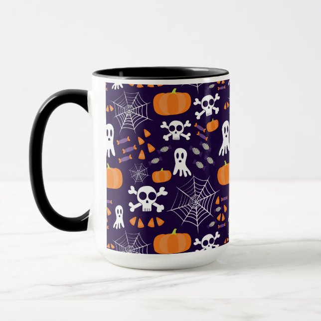 Mug Motif amusant d'Halloween (Gauche)