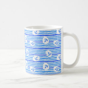 Mug Motif Ancre d'aquarelle 1