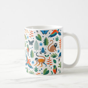 Mug Motif animal de la forêt tropicale