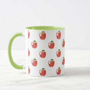 Mug Motif Apple aquarelle
