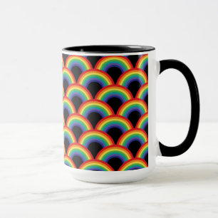 Mug Motif arc-en-ciel coloré
