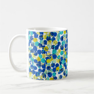Mug motif arrière - plan abstrait transparent, avec sp