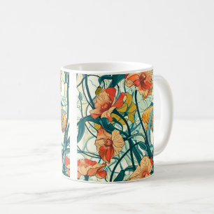 Mug Motif Art nouveau