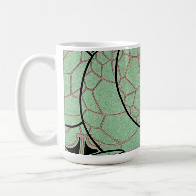Mug Motif Art Nouveau #10 (Gauche)