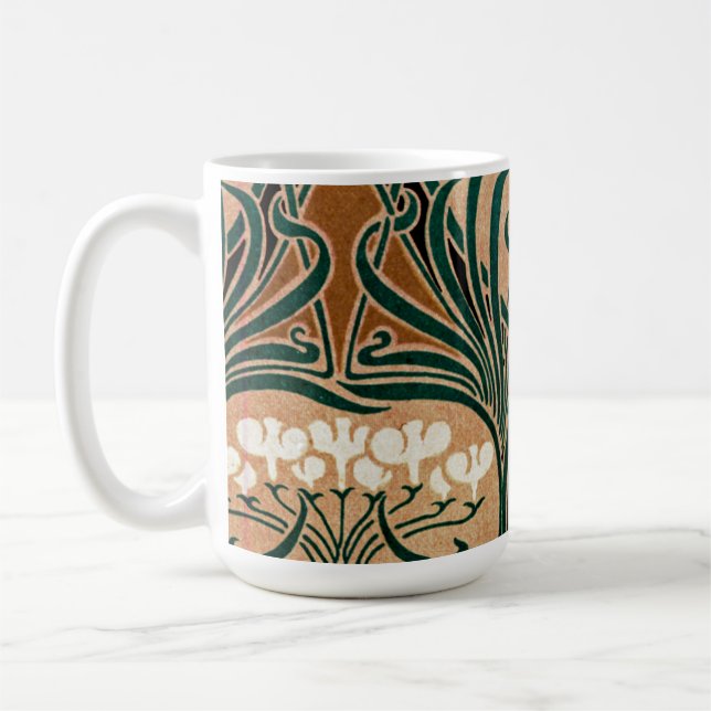 Mug Motif Art Nouveau #9 (Gauche)
