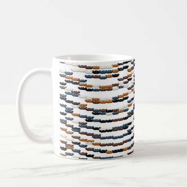 Mug Motif Art Nouveau coloré  (Gauche)