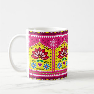 Mug Motif artisanal artisanal artisanal floral sans so