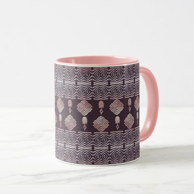 Mug Motif autochtone tribal d'origine africaine  (Devant droit)