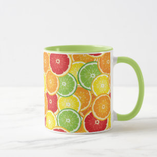 Mug Motif aux agrumes