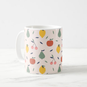 Mug Motif aux fruits mignons