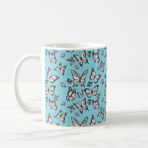 Mug Motif avec des papillons