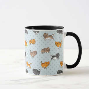 Mug motif avec les chats drôles