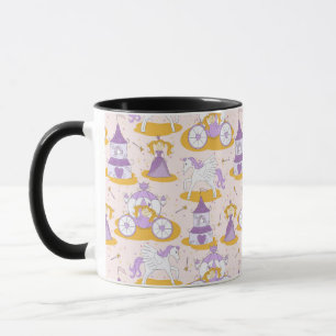 Mug motif avec une princesse