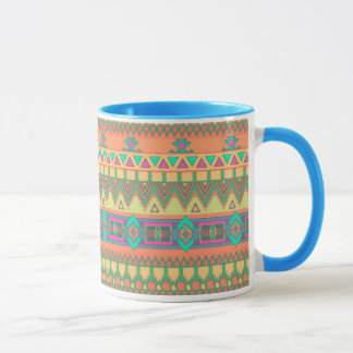 Mug Motif aztèque coloré