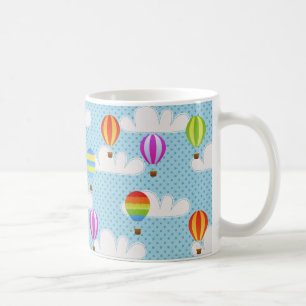 Mug Motif Ballons à air chaud de couleur mignonne