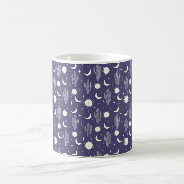 Mug Motif blanc Cactus (Centre)
