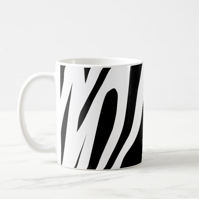 Mug Motif blanc Tigre sans voile (Gauche)