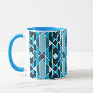 Mug Motif bleu