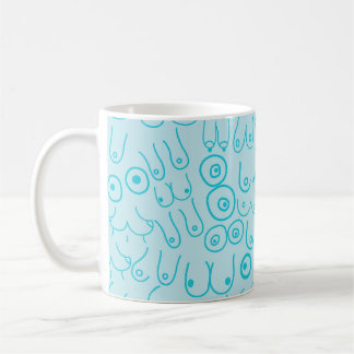 Mug Motif bleu moderne