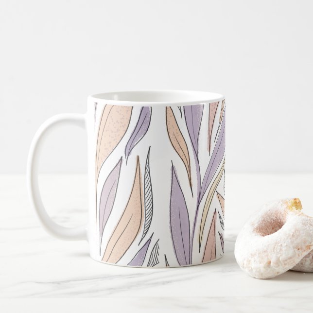 Mug motif bohème (Avec donut)