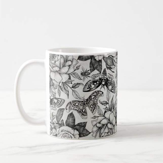 Mug Motif botanique (Gauche)