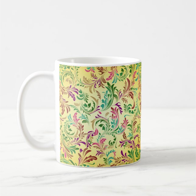Mug Motif Branches Design-444555 (Gauche)