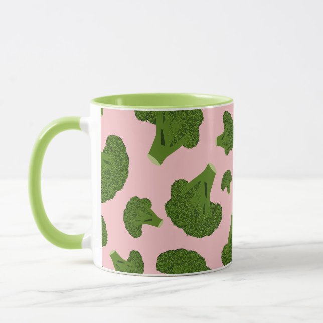 Mug Motif Broccoli (Gauche)