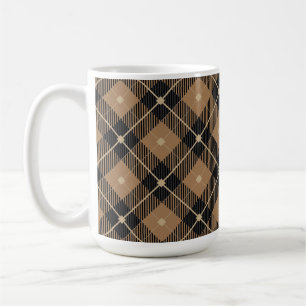 Mug Motif Brown  à la mode