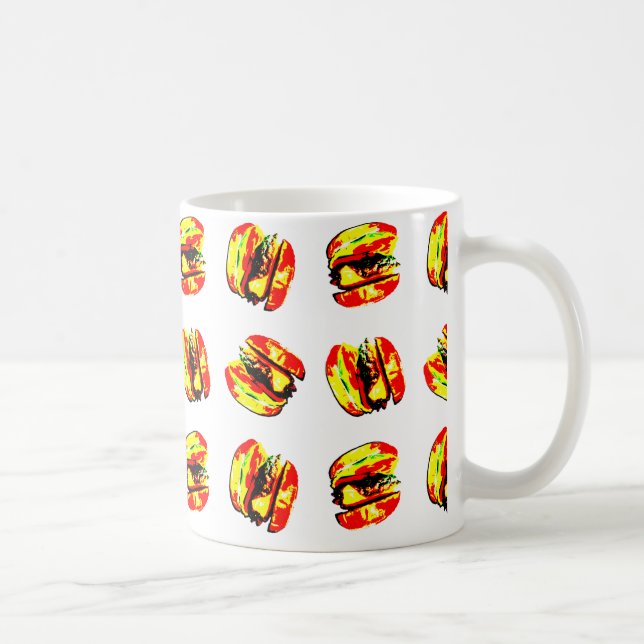 Mug Motif Burger (Droite)