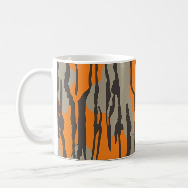 Mug Motif Camo Orange Bottomland (Gauche)
