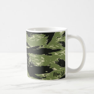 Mug Motif Camo Tiger Vert