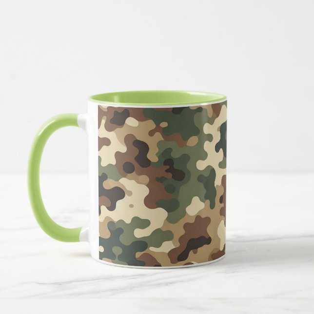 Mug Motif Camouflage (Gauche)