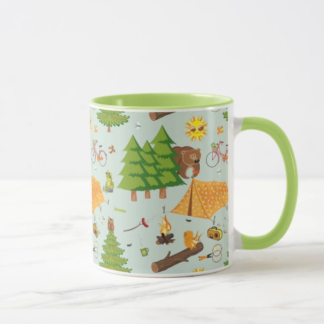 Mug Motif campant (Droite)
