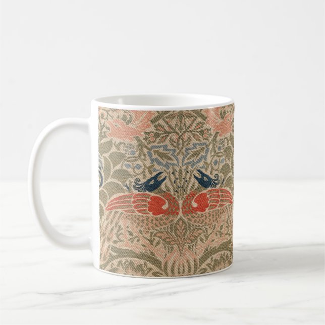 Mug Motif célèbre des oiseaux de William morris (Gauche)