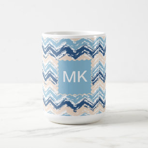 Mug Motif Chevron de l'océan Pacifique