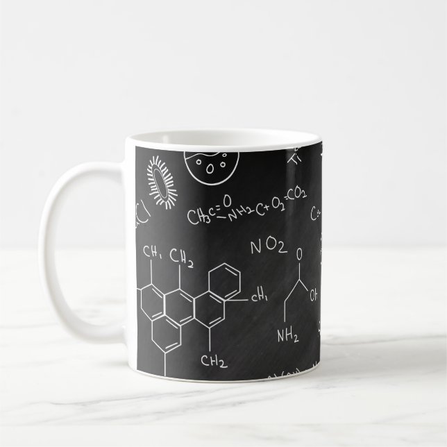 Mug Motif chimique (Gauche)