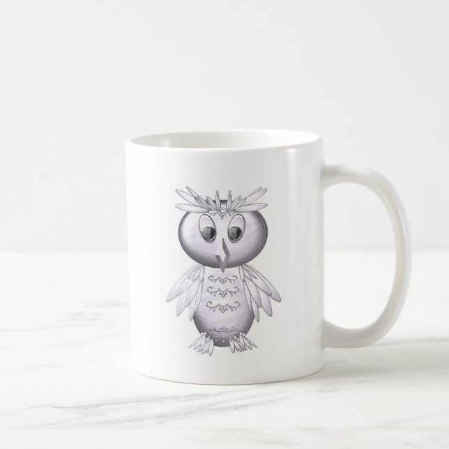 Mug motif chouette et drôle (Droite)