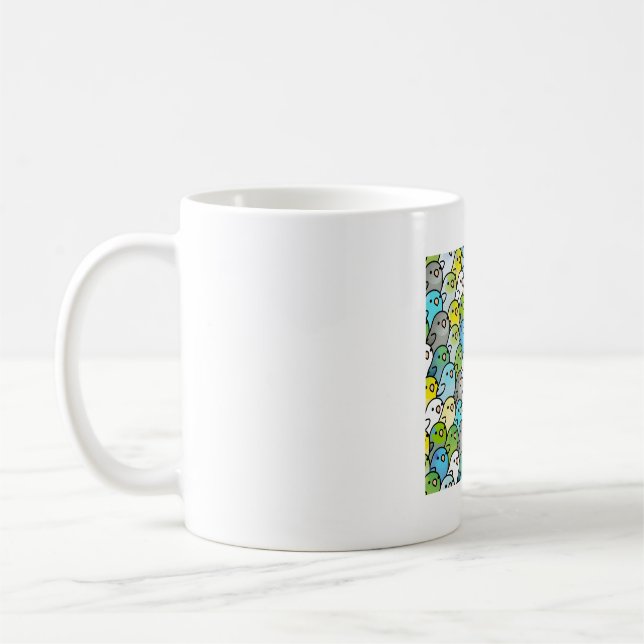 Mug Motif Chubby Parrotlet (Gauche)