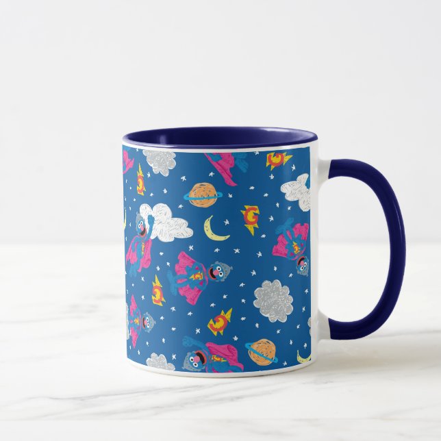 Mug Motif Ciel Nocturne de Super Grover 2.0 (Droite)