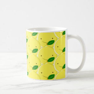 Mug Motif citron rouge
