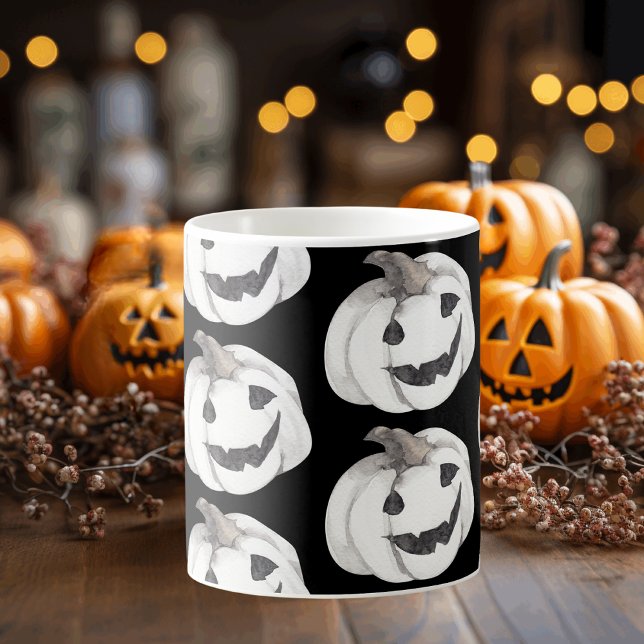 Mug Motif Citrouille éffrayant | Bonne Halloween (Créateur téléchargé)