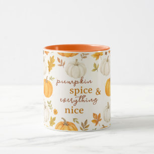Mug Motif Citrouille mignon Thanksgiving