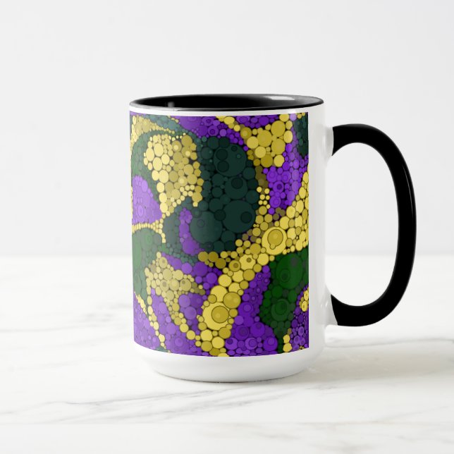 Mug Motif coloré à pois (Droite)