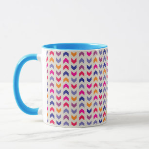 Mug Motif coloré aztèque de Chevron